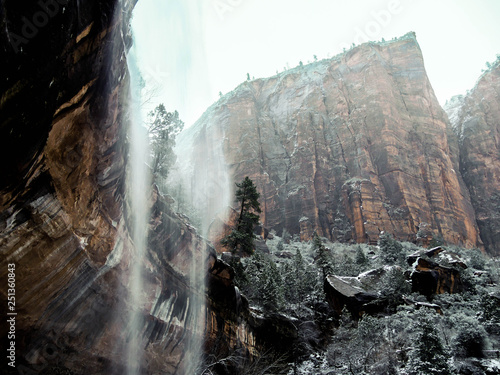 Frosty Emerald Falls