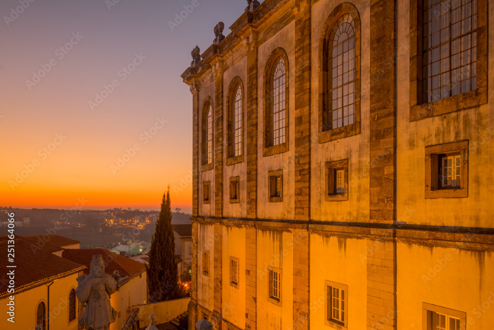 Naklejka premium Old university building, in Coimbra