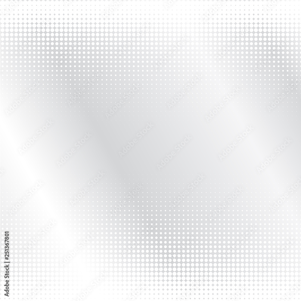 The  high-tech image  of gray dots