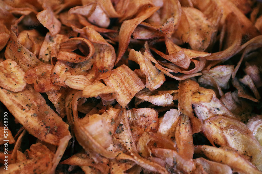 Banana Chips Snack Banana Chips Snack