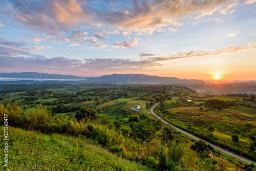 Sunrise at Khao Takhian Ngo View Point