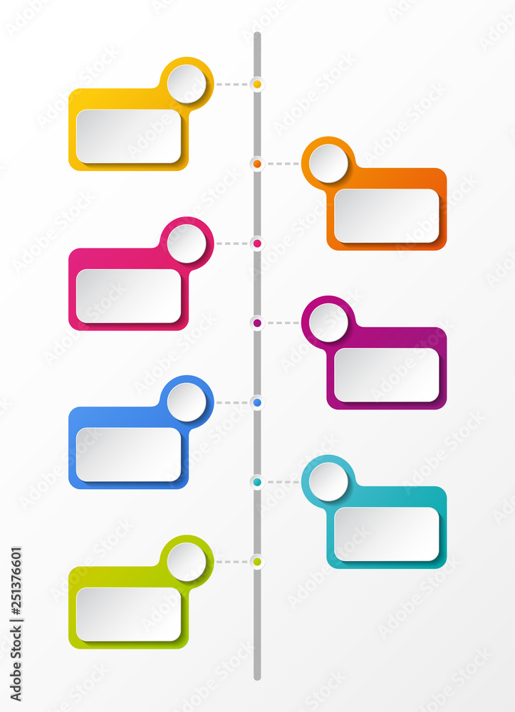 Empty business infographic template. Vector. Empty business infographic template. Vector.