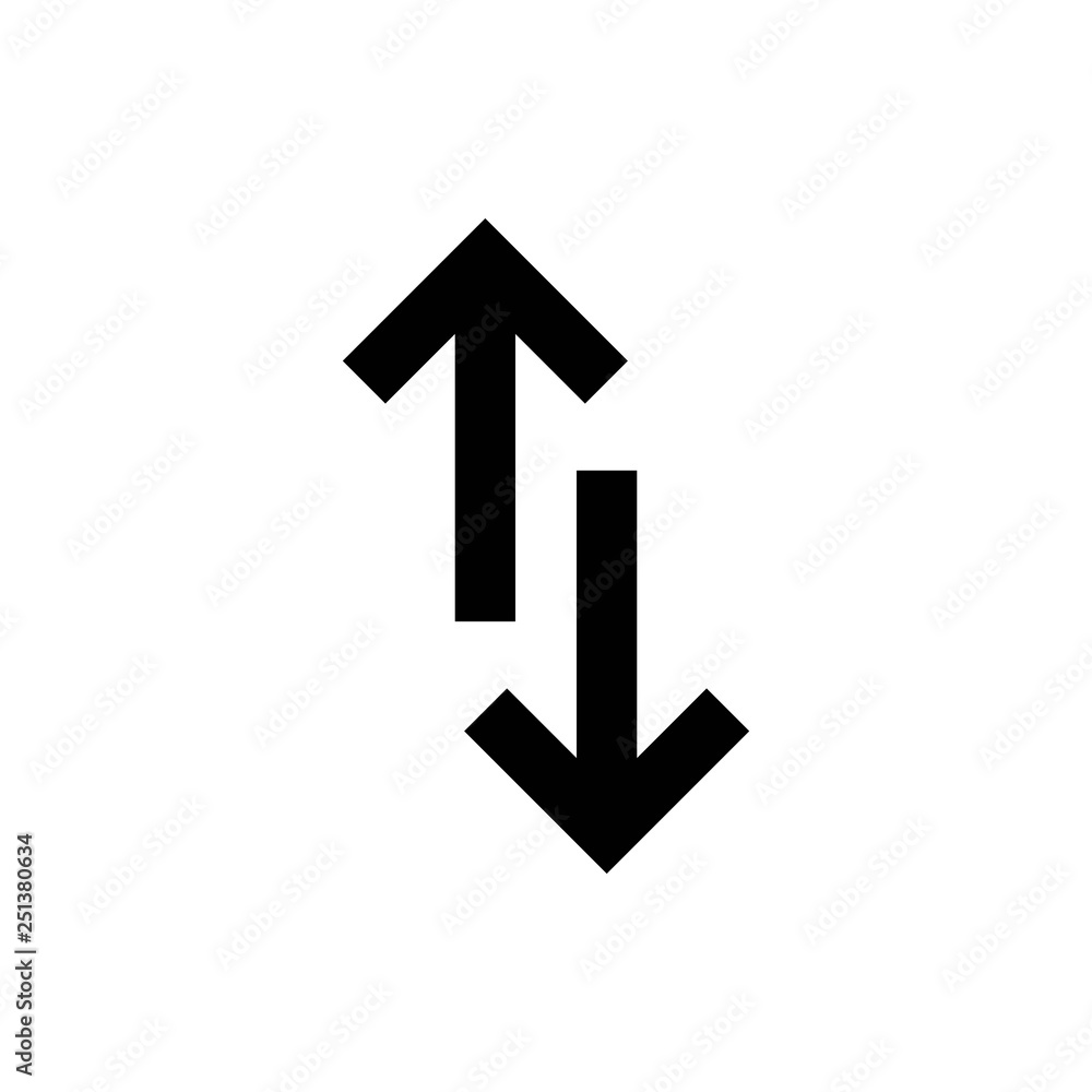 Arrow icon vector. Arrow symbol. navigation icon vector Arrow icon vector. Arrow symbol. navigation icon vector