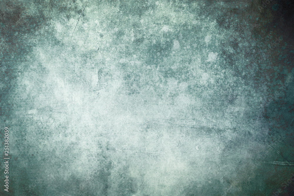 Fototapeta premium old blue grungy background or texture