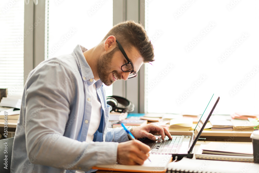 Learning in a student library