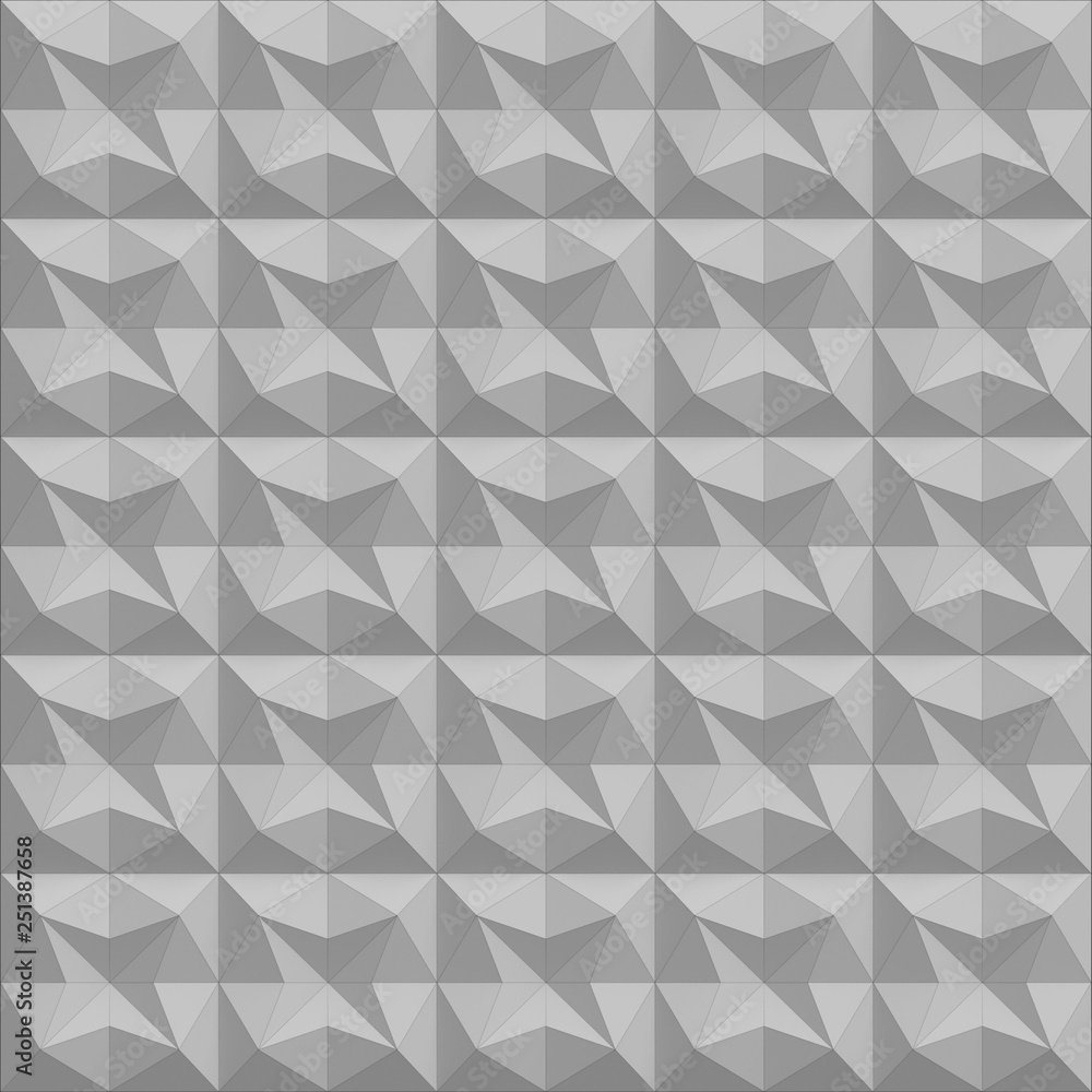 Obraz premium geometric tiles 3d render, 3d illustration