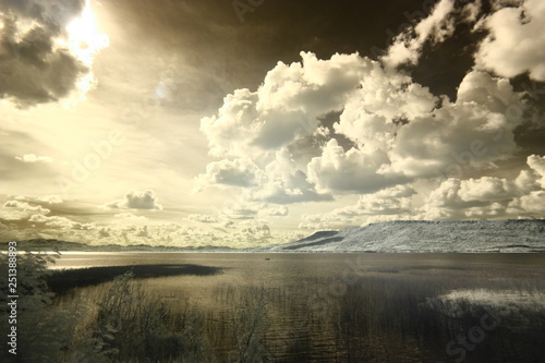 Photo and infrared light