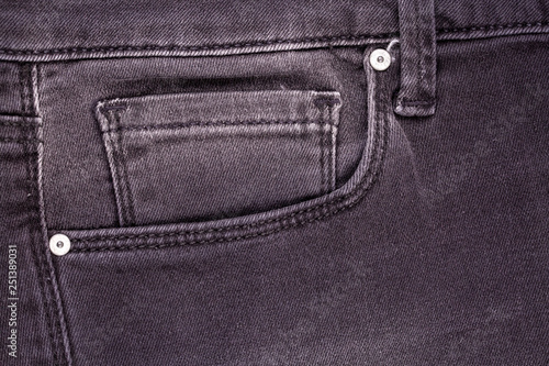 Blue jeans fabric. Denim je...