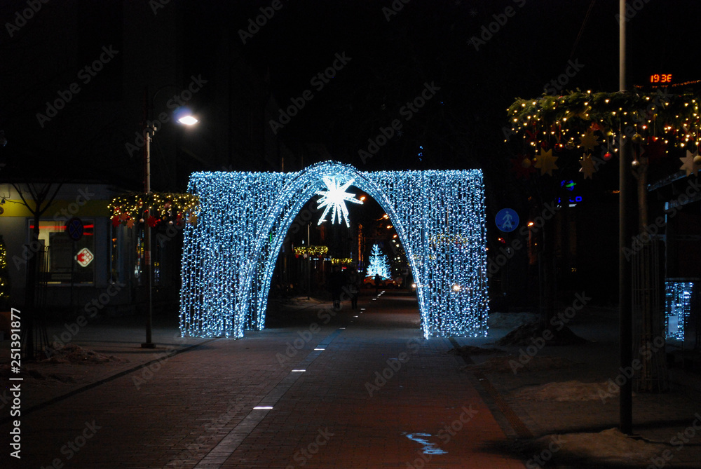 gate light decoration