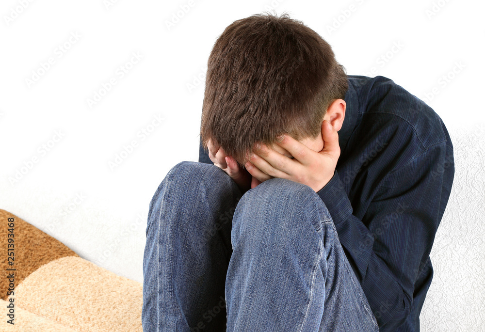 Sad Young Man Sad Young Man