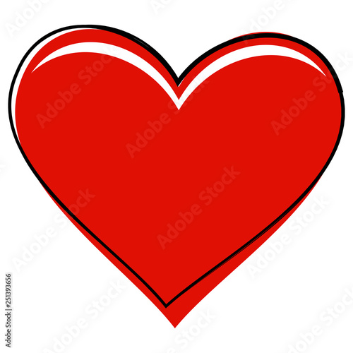 valentine love heart