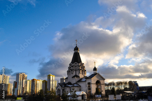 church sky nature © Nadezhda