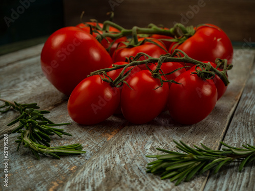 Delicious red tomato