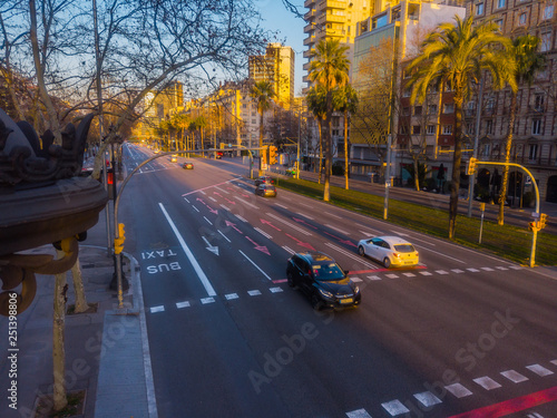 Barcelona. Diagonal Avenue. Catalonia. Spain. © VEOy.com