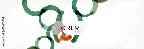 Circular lines design background