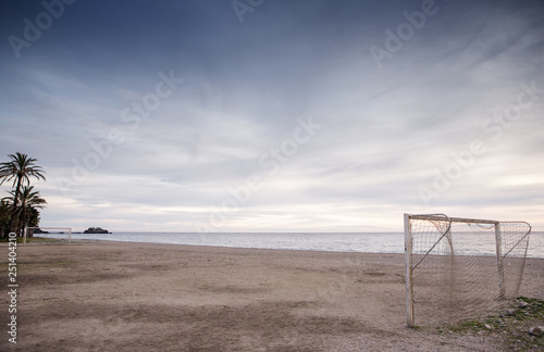 football pitch in costa tropical spain