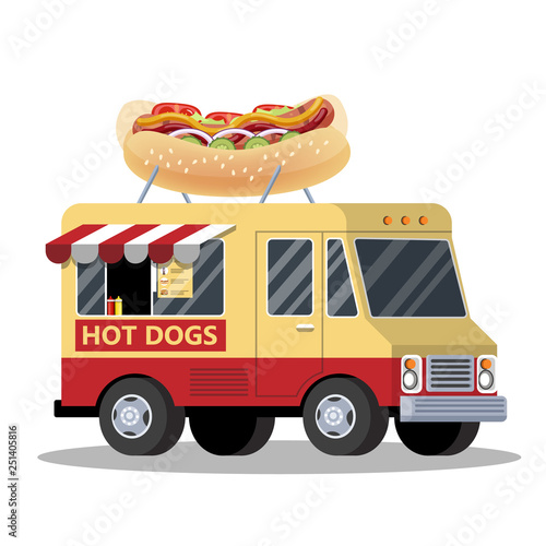 Hot dog truck