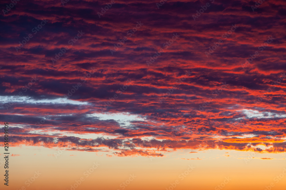 red cloud texture, sunrise, sunset