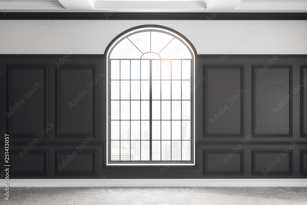 Classic dark interior Classic dark interior