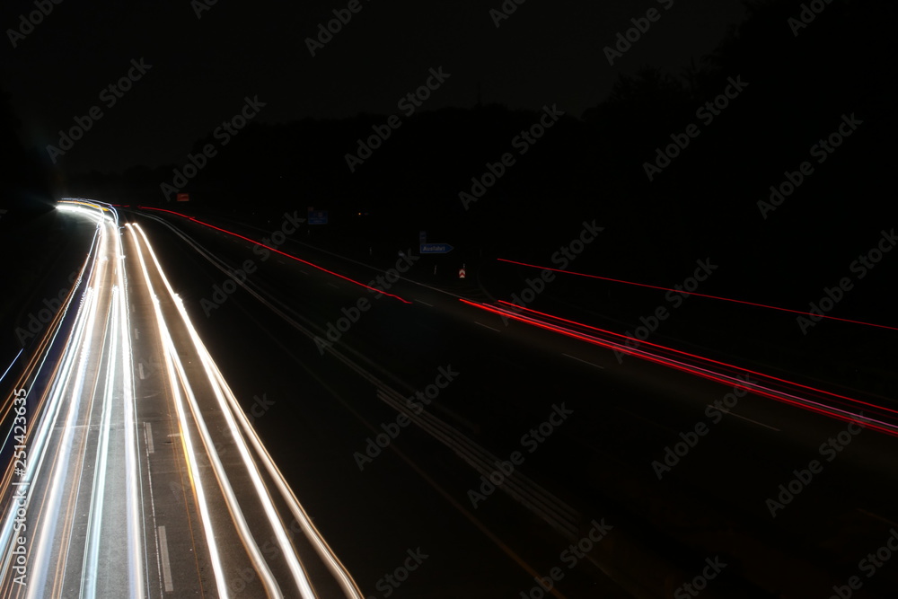 Highway in Night Highway in Night