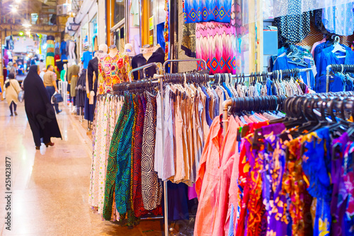 Skirts dresses Tehran Grand Bazaar