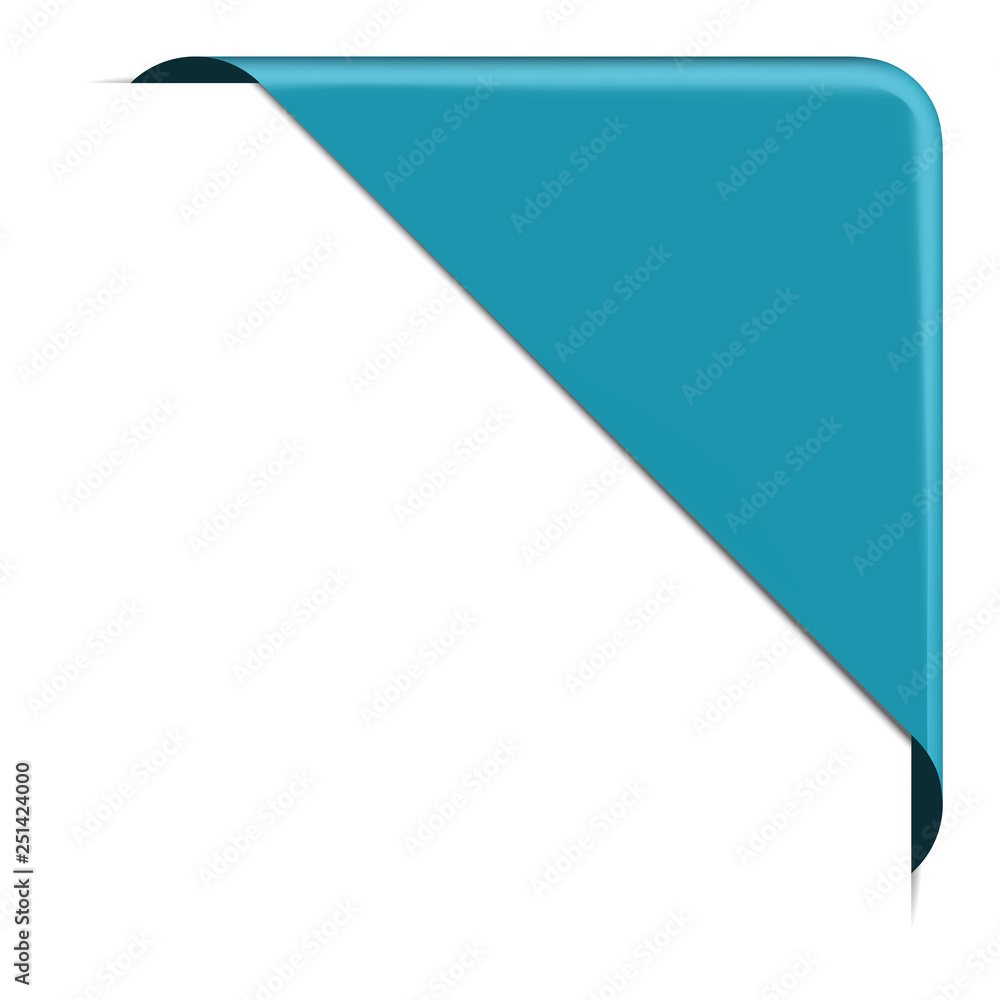 blue corner banner blue corner banner