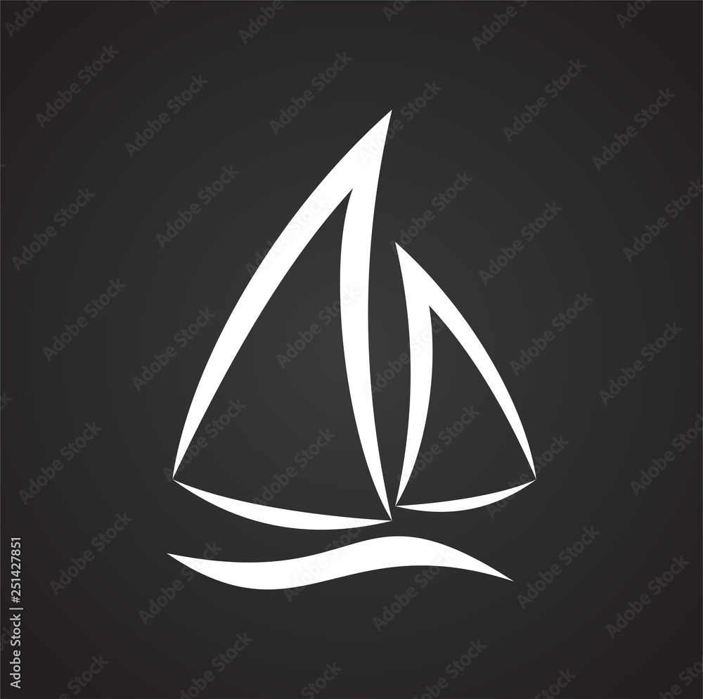 Wind icon on black background for graphic and web design, Modern simple vector sign. Internet concept. Trendy symbol for website design web button or mobile app Wind icon on black background for graphic and web design, Modern simple vector sign. Internet concept. Trendy symbol for website design web button or mobile app