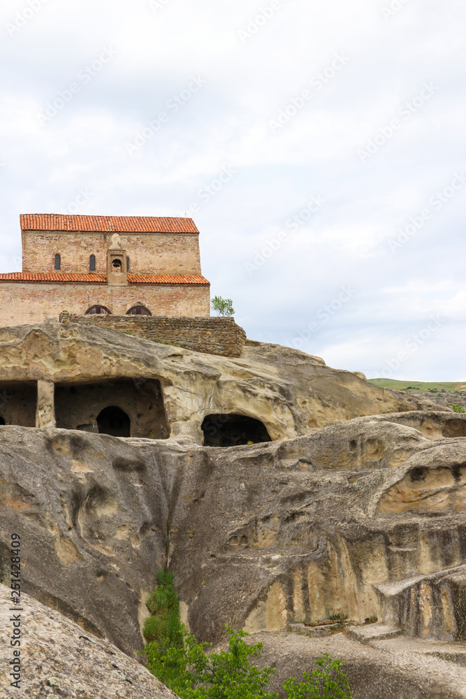Uplistsulis Eklesia (Prince's Church) in ancient cave city of Uplistsikhe, near Gori, Georgia