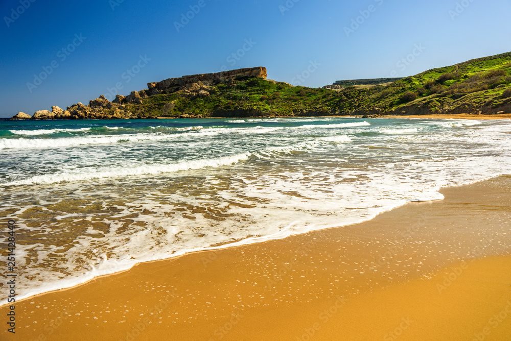 Malta Riviera beach, Mgarr