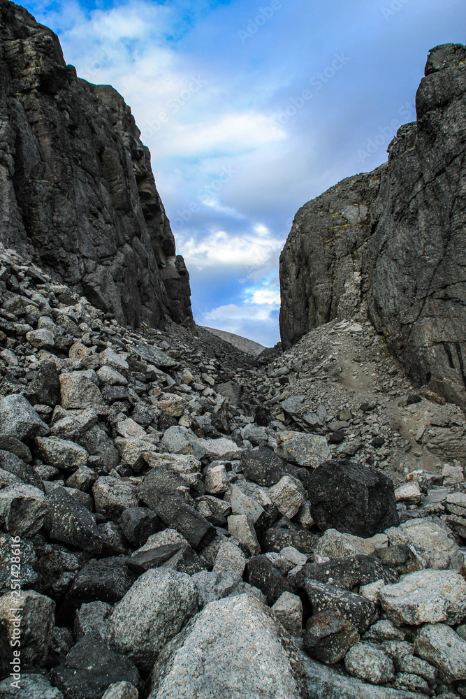 Cold northern gray stones. Natural background Cold northern gray stones. Natural background