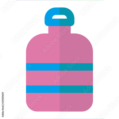 BOTTLE icon flat style pink light green for all project