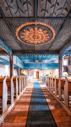 Interior of the famous calv...