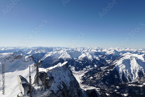 Zugspitze, Germany, mountain, snow, peak, winter