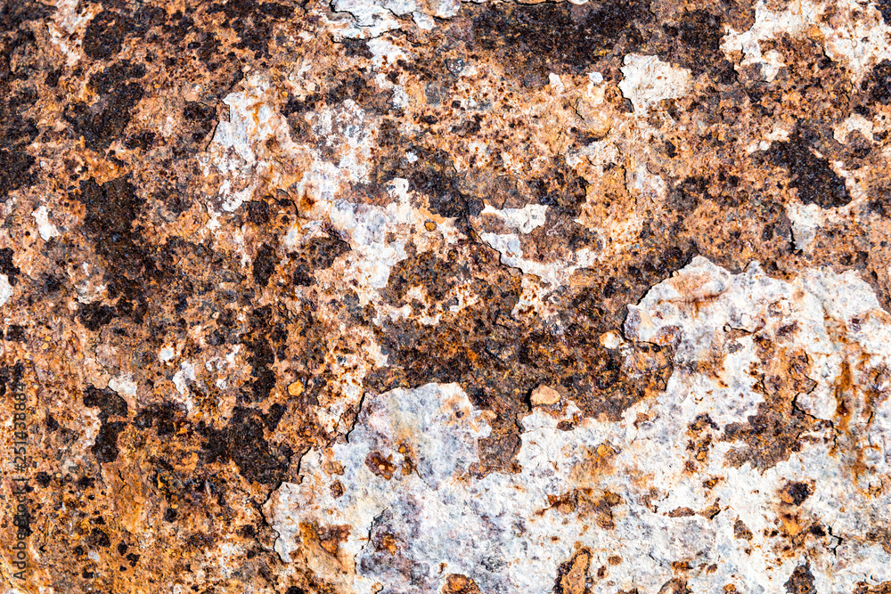Rusty iron plate Rusty iron plate