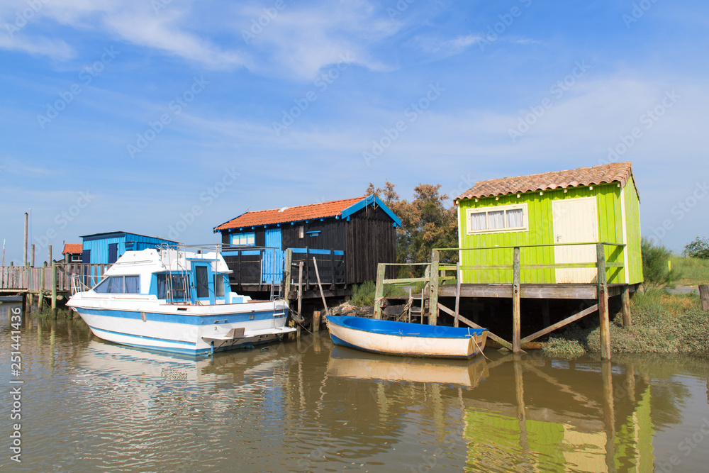 Landscape with Oyster cabines