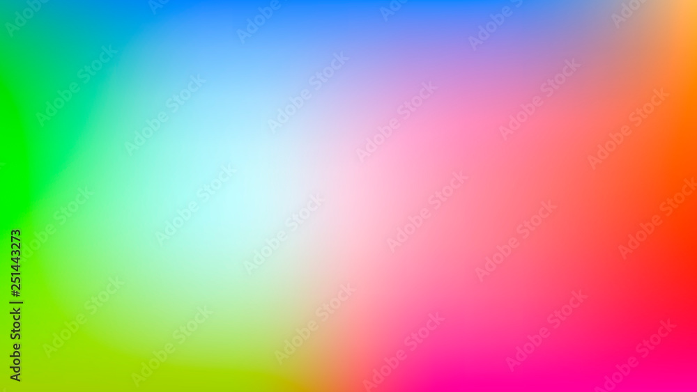Obraz premium Colorful blurred background. Modern abstract gradient card. Business poster. Vector illustration. 