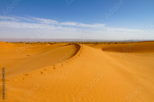 Deserto del Sahara  Dune di Erg-Chigaga  M Hamid El Ghizlane  Marocco