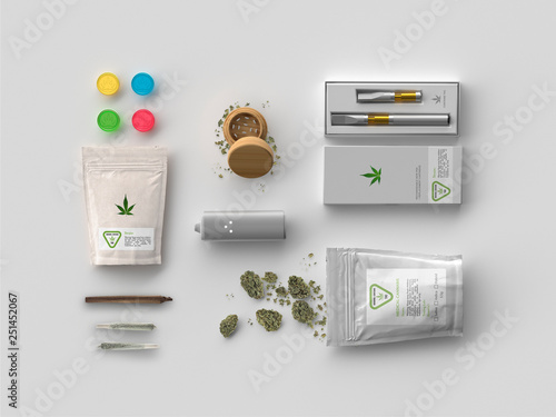 Marijuana Products - Medical Cannabis - White