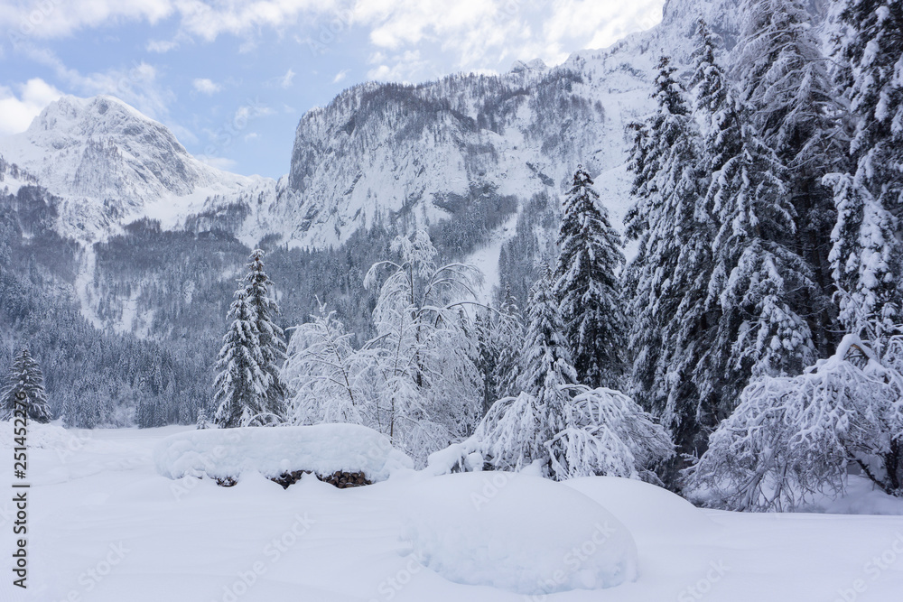 snow in the mountains snow in the mountains