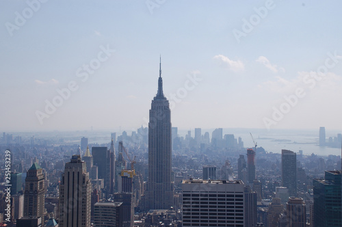Empire State Building and New York City Skyline