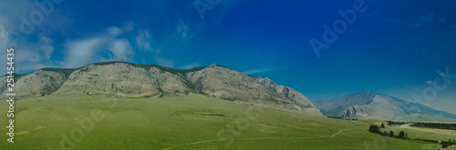 Baikal landscape panorama