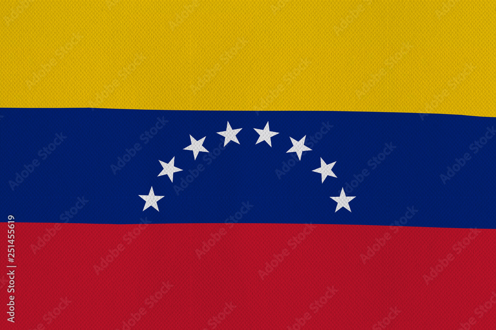 The flag of Venezuela is uneven, spoiled. The flag of Venezuela is uneven, spoiled.