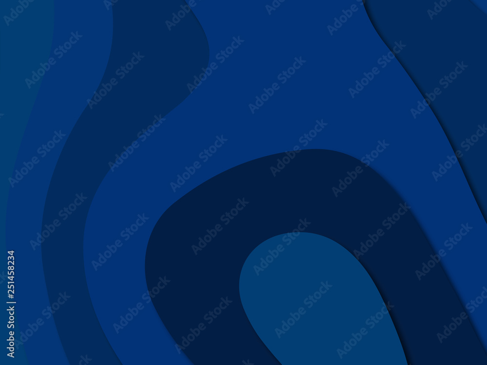 3D abstract paper art style, design layout for business presentations, flyers, posters, prints, decoration, cards, brochure cover.