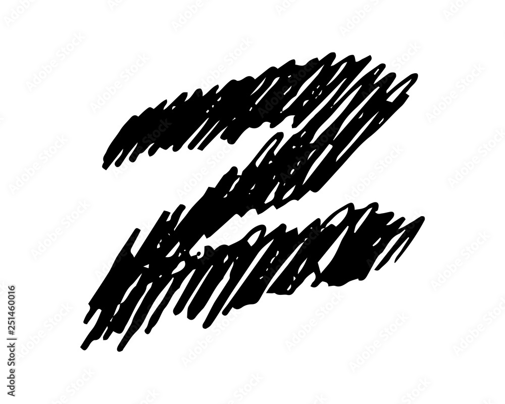 Hand drawn Pencil Scribble Zigzag Hand drawn Pencil Scribble Zigzag