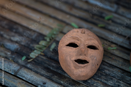Terracotta mask