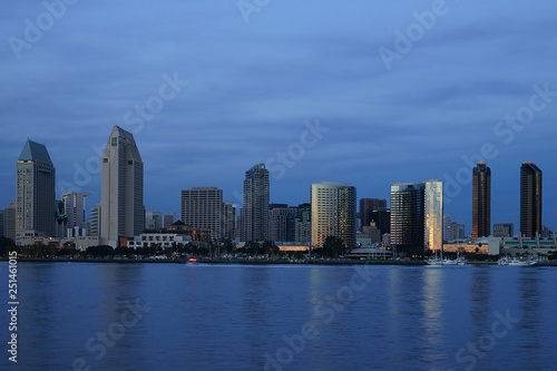 Evening San Diego Waterfront © notsunami
