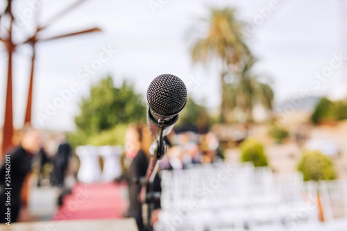 wedding microphone event