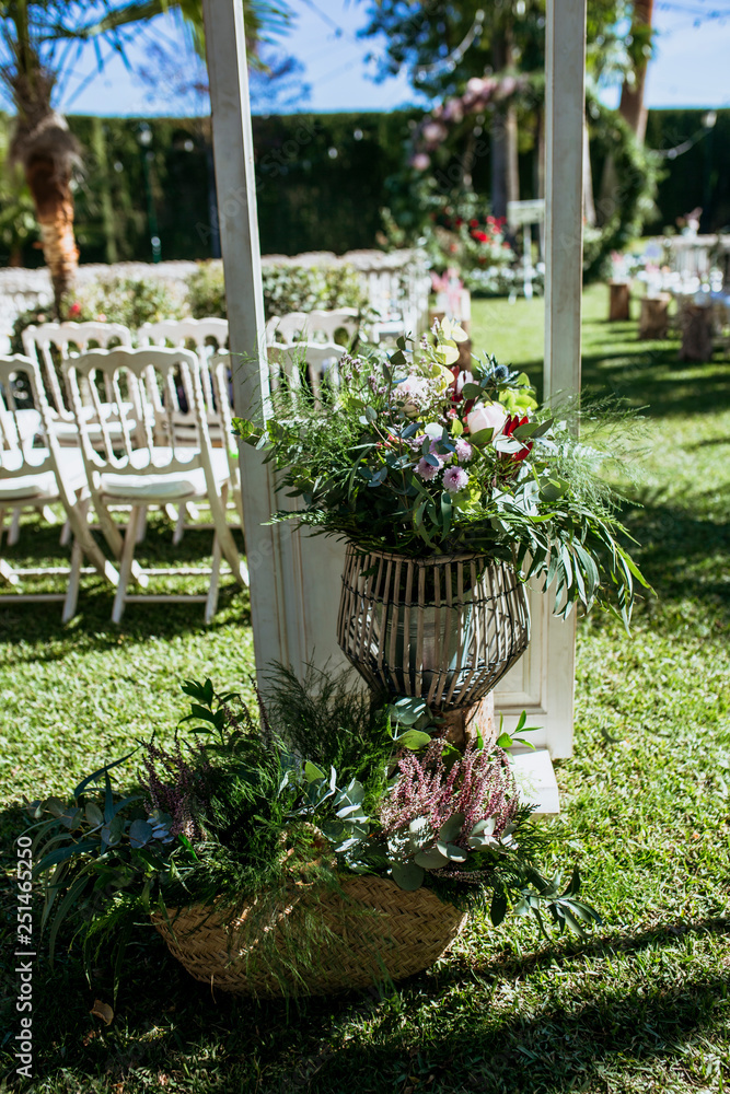 flowers wedding decoration