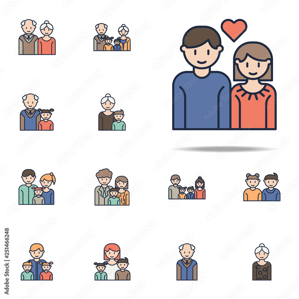 couples in love cartoon icon. Family icons universal set for web and mobile couples in love cartoon icon. Family icons universal set for web and mobile