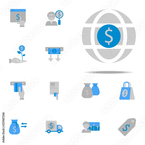 Currency, Money, International, investment, world icon. Finance & Money icons universal set for web and mobile